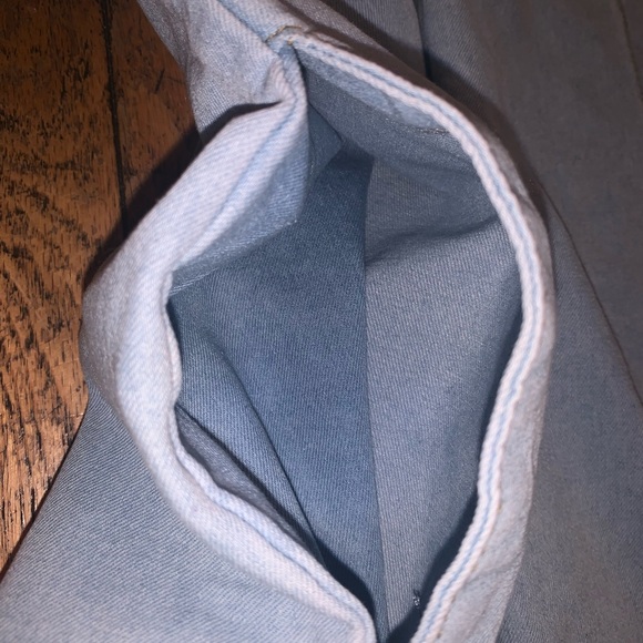 NWT Vintage Gap Banana republic light blue Denim Dress womens large - Picture 5 of 11